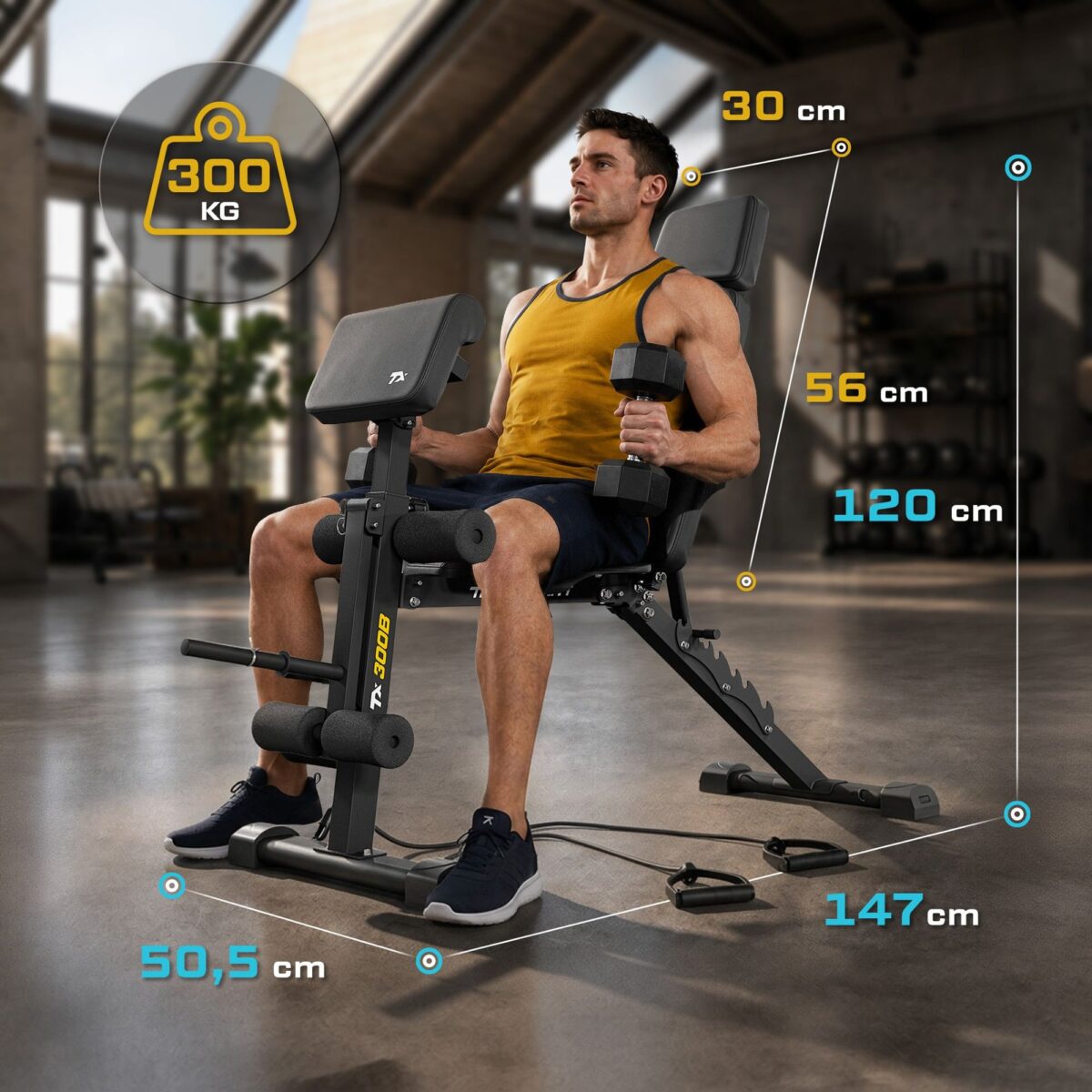 Тренувальна лава TREX SPORT TX-300B - Зображення 9