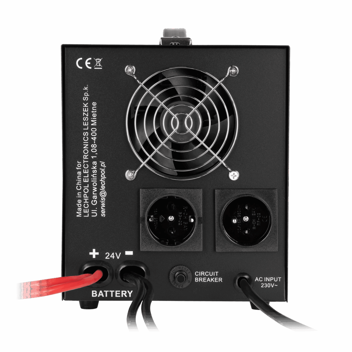Блок аварійного живлення KEMOT PROsinus-2600 URZ3429-LFP4 24V 230V 2600VA/1800W - Зображення 4