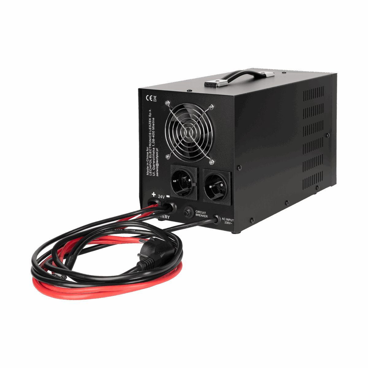 Блок аварійного живлення KEMOT PROsinus-2600 URZ3429-LFP4 24V 230V 2600VA/1800W - Зображення 3