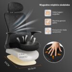 Офісне крісло SENSE7 Noxo Black - Зображення 5