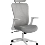 Офісне крісло SENSE7 Noxo White/Grey