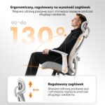 Офісне крісло SENSE7 Noxo White/Grey - Зображення 4