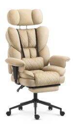 Офісне крісло Hell's Chair HC-1037 Beige - Зображення 2