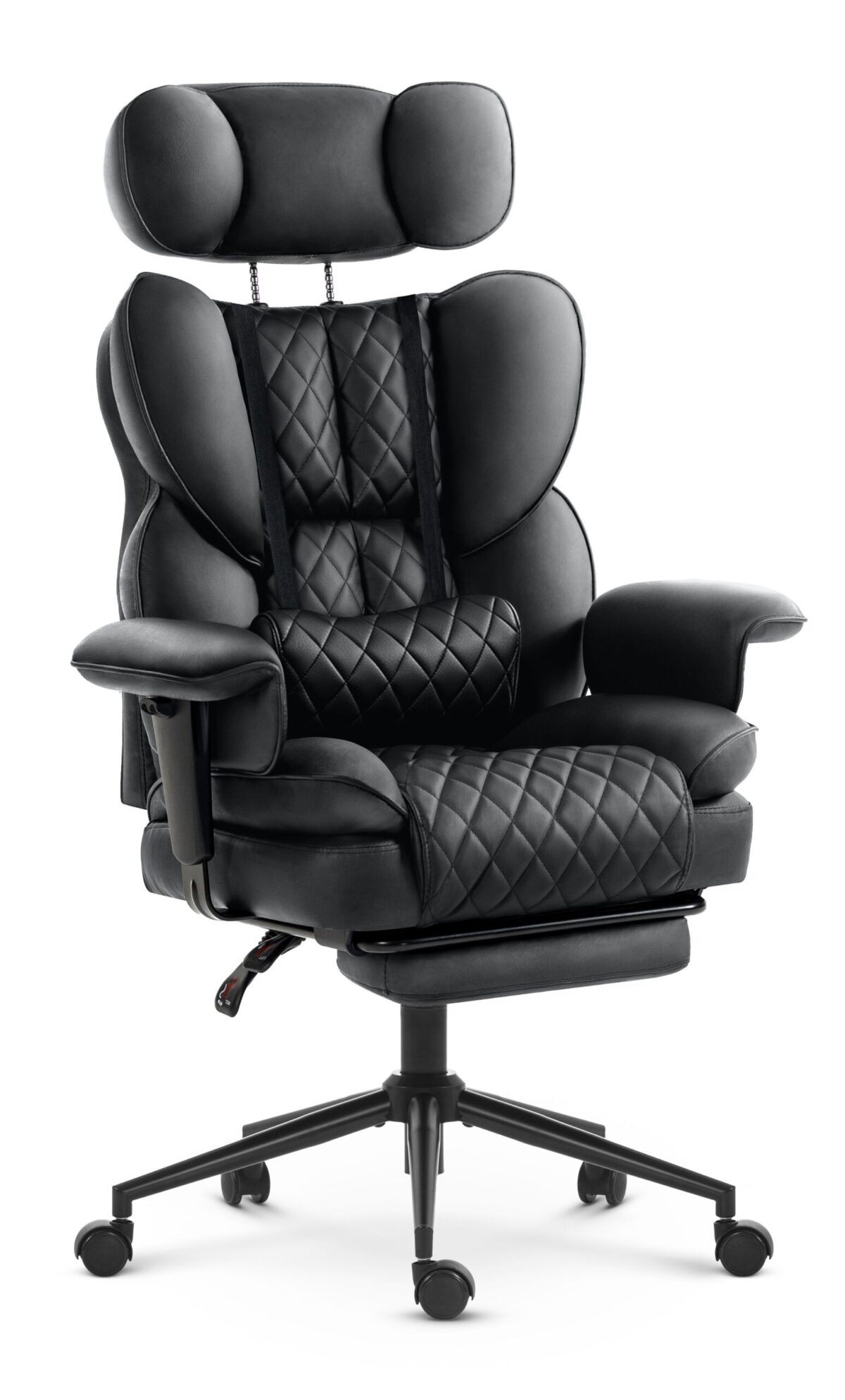 Офісне крісло Hell's Chair HC-1037 Black екошкіра - Зображення 2