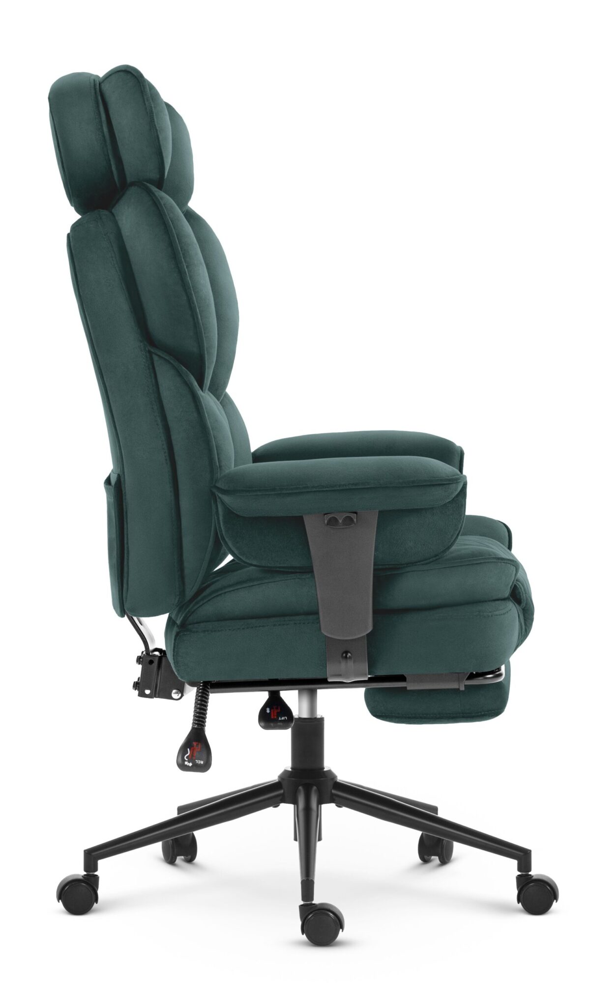 Офісне крісло Hell's Chair HC-1037 Green оксамит - Зображення 2