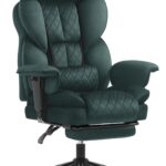 Офісне крісло Hell's Chair HC-1037 Green оксамит