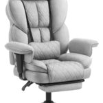Офісне крісло Hell's Chair HC-1037 Grey тканина