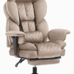 Офісне крісло Hell's Chair HC-1037 Taupe оксамит