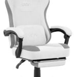 Геймерське крісло Cabro C510 White замша