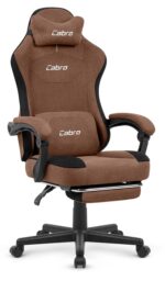 Геймерське крісло Cabro C510 Brown замша