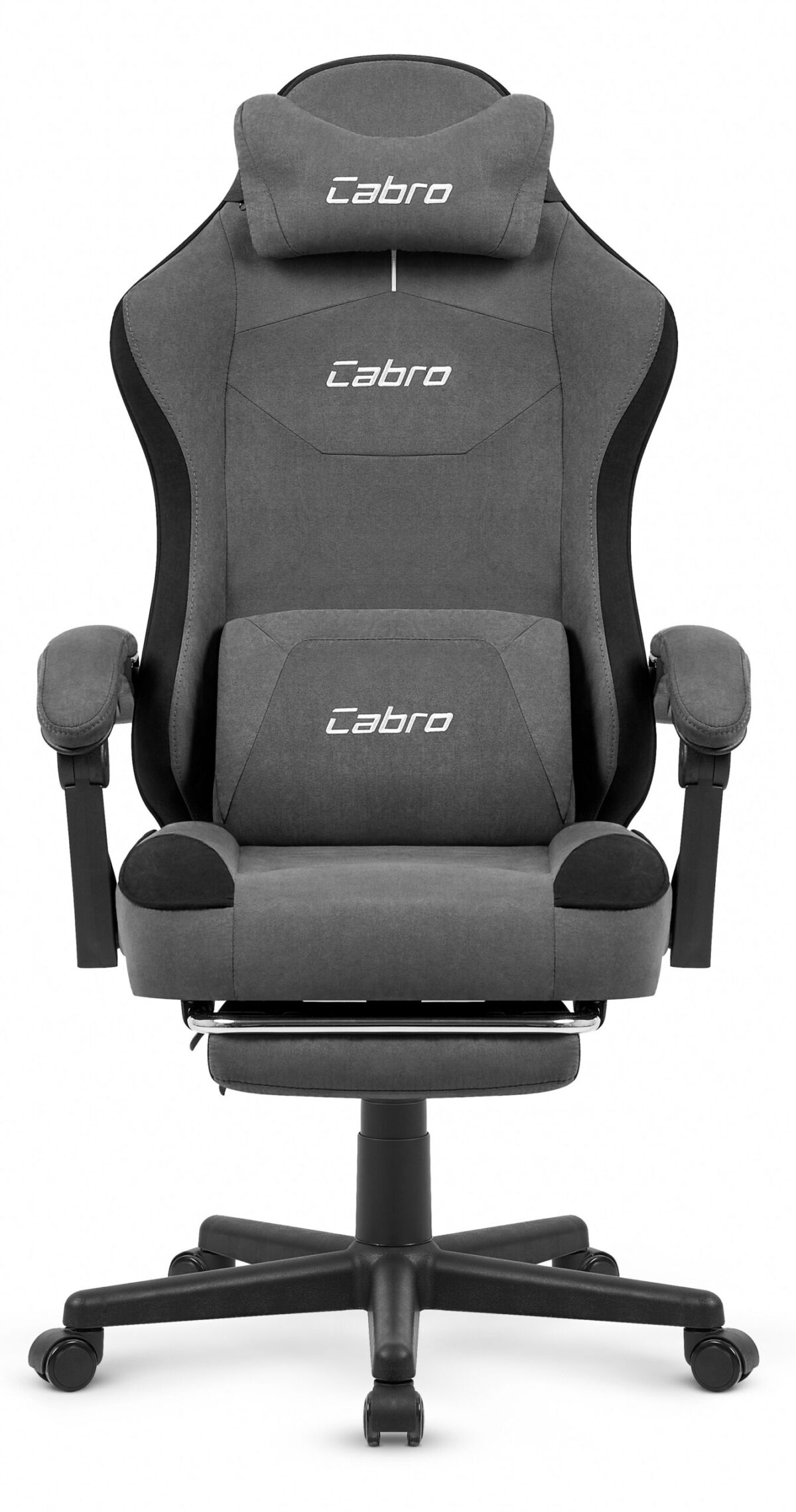Геймерське крісло Cabro C510 Dark grey замша - Зображення 2