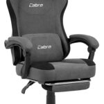 Геймерське крісло Cabro C510 Dark grey замша