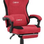 Геймерське крісло Cabro C510 Red замша