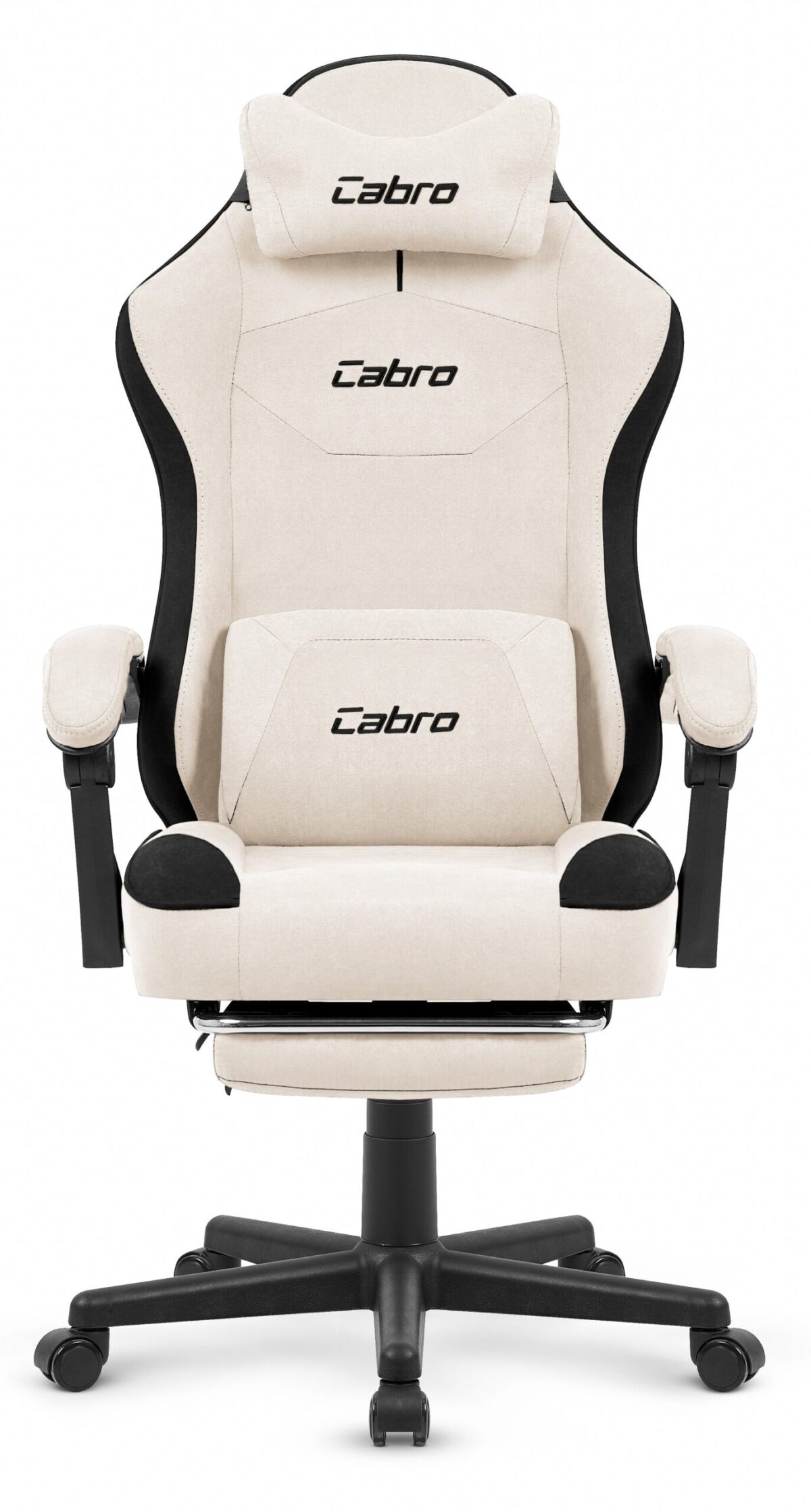 Геймерське крісло Cabro C510 Ecru замша - Зображення 2