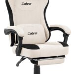Геймерське крісло Cabro C510 Ecru замша