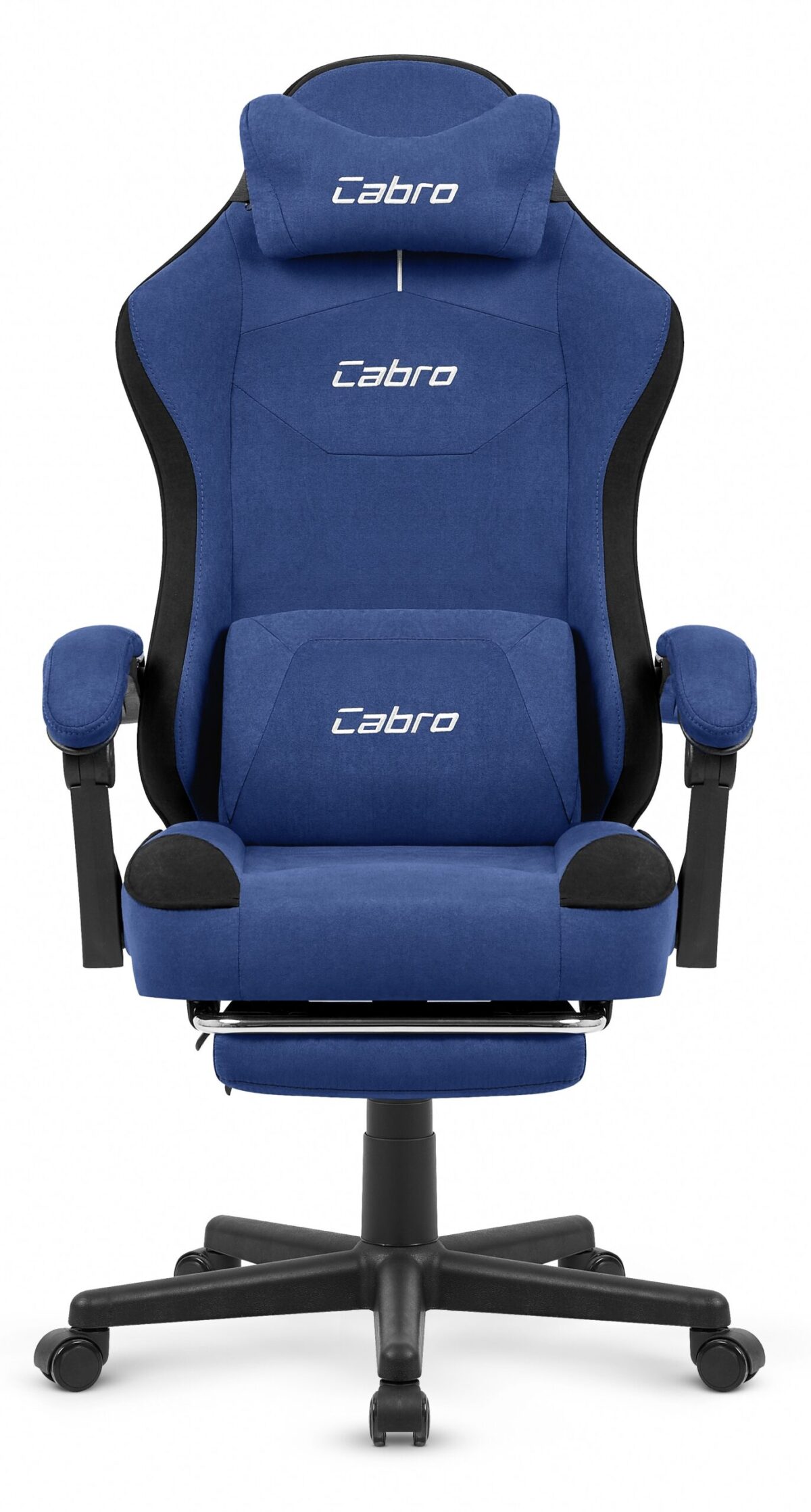 Ігрове крісло Cabro C510 Dark blue замша - Зображення 2