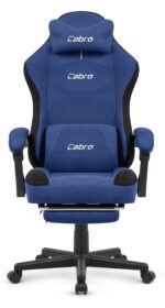 Ігрове крісло Cabro C510 Dark blue замша - Зображення 2