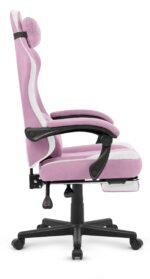 Геймерське крісло Cabro C510 Pink замша - Зображення 3