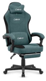 Геймерське крісло Cabro C510 Green замша