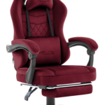 Геймерське крісло Hell's Chair HC-1015 Burgundy велюр