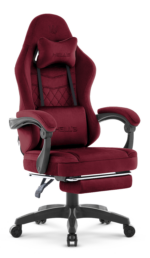 Геймерське крісло Hell's Chair HC-1015 Burgundy велюр
