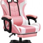Геймерське крісло Ekspand FG02, рожеве екошкіра
