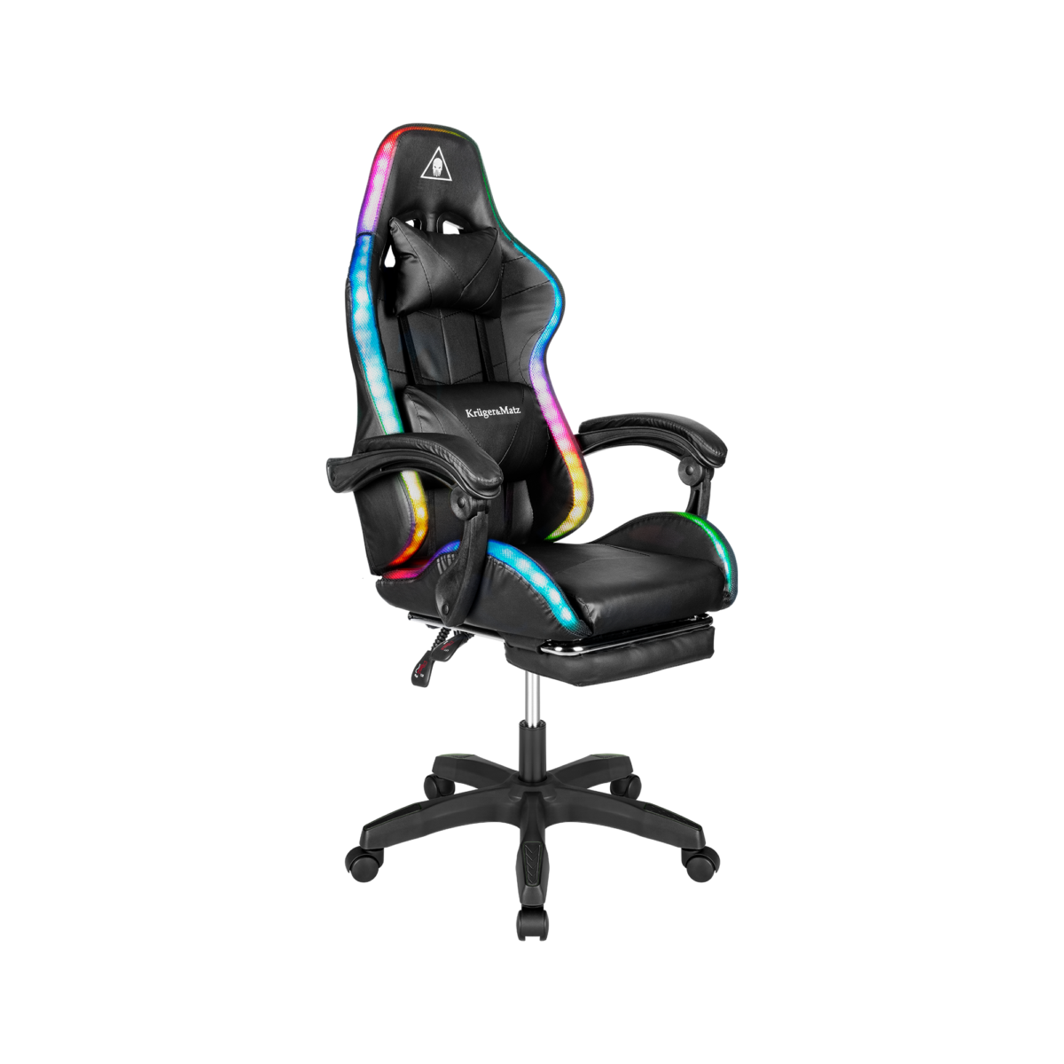 Геймерське крісло Kruger&Matz GX-150 Black RGB KM0790-BLED+ - Зображення 2