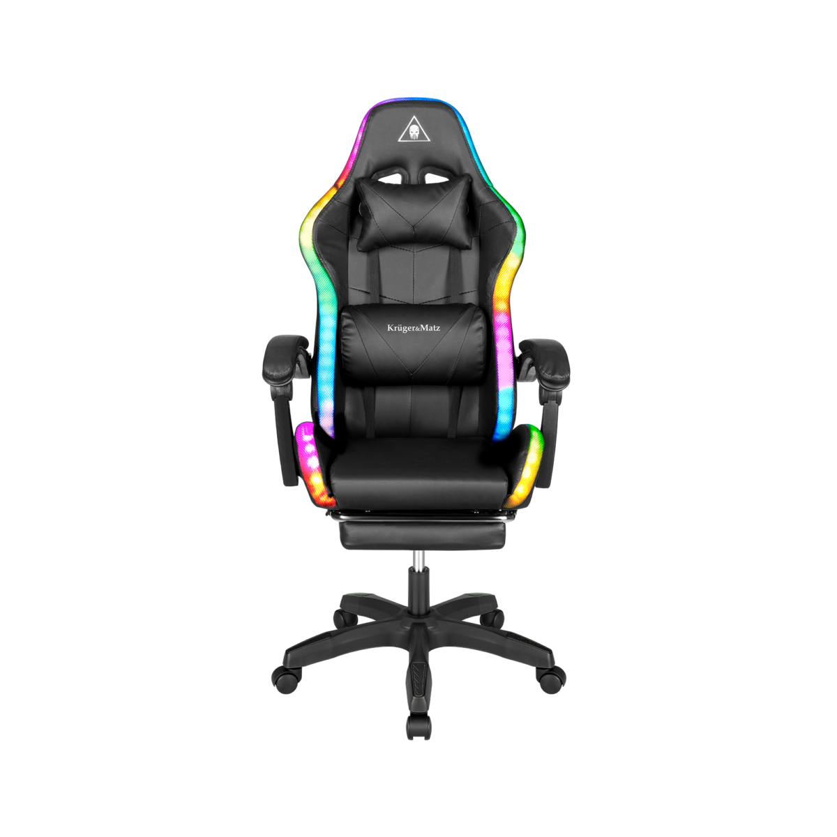 Геймерське крісло Kruger&Matz GX-150 Black RGB KM0790-BLED+ - Зображення 3