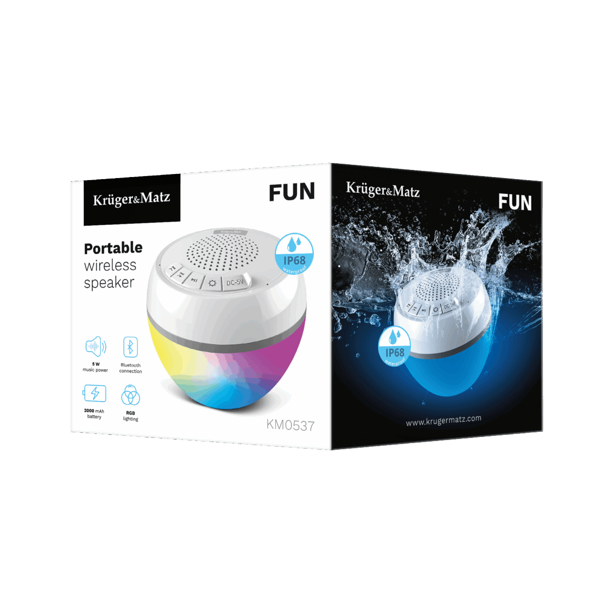 Bluetooth-колонка Kruger&Matz FUN КМ0537 - Зображення 8