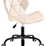 Оксамитове обертове крісло Ekspand SKY74-1A Beige