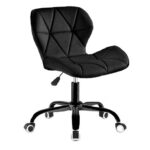 Оксамитове обертове крісло Ekspand SKY74-1A Black