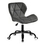 Оксамитове обертове крісло Ekspand SKY74-1A Dark Grey